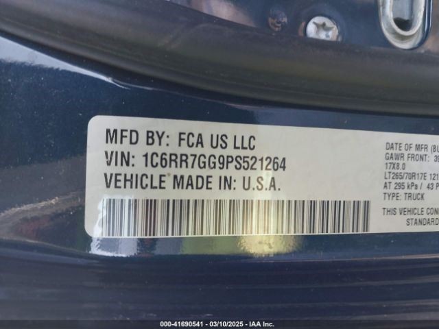 RAM1500 2023 Fob/Remote 11580971