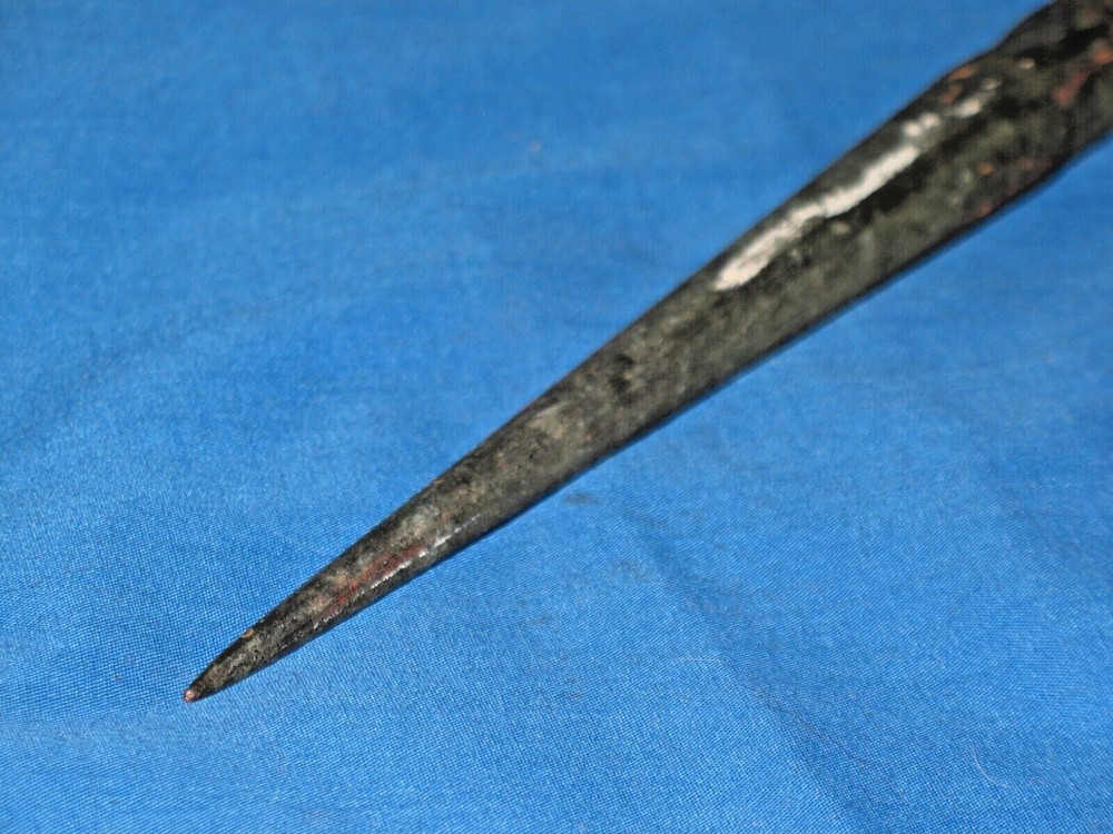 Antique Architectual Building Clown Head Spire Solid Copper 7.5" Bronzeville