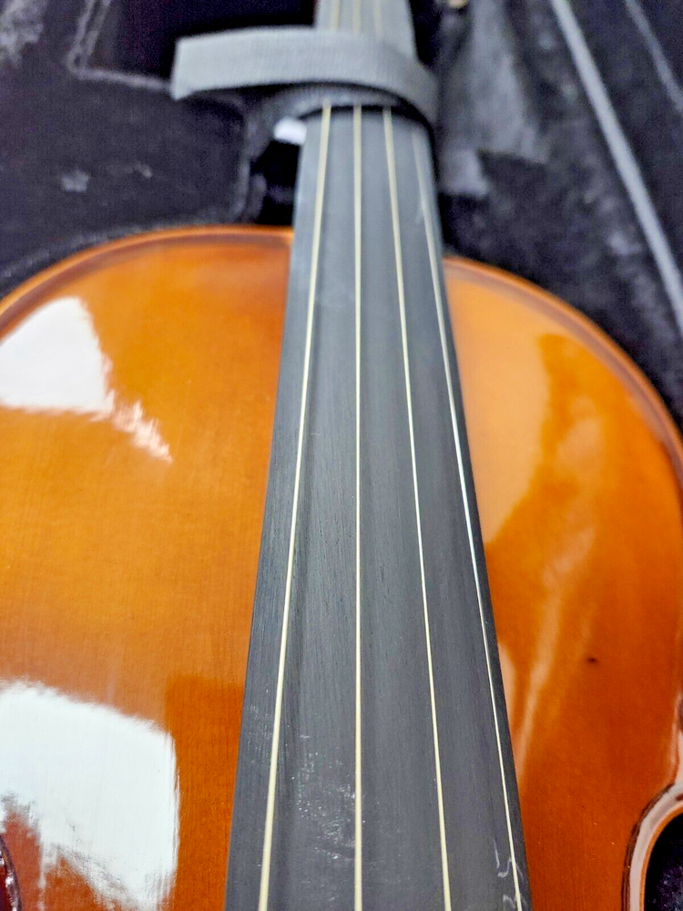 Stagg VN-4/4 EF Solid Maple 4/4 Student Size Violin Ensemble with bow and case
