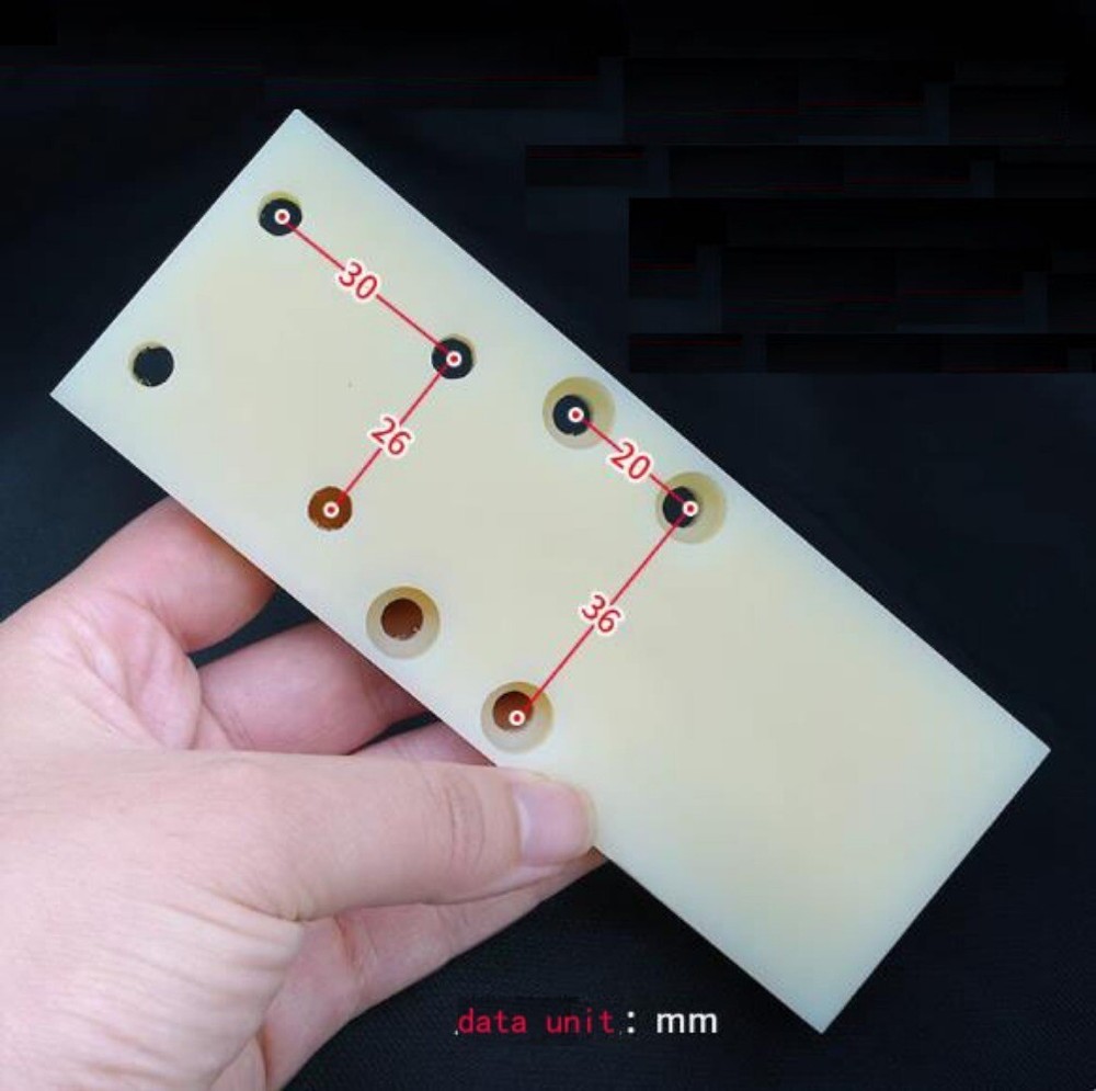 EDM Drilling Machine Rotating Head Assembly Fixed Plate Connecting Plate