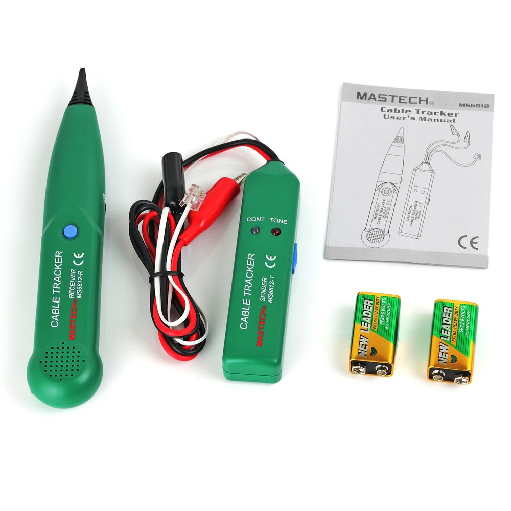 Network RJ11 line finder cable tracker tester audio generator wire tracker pouch