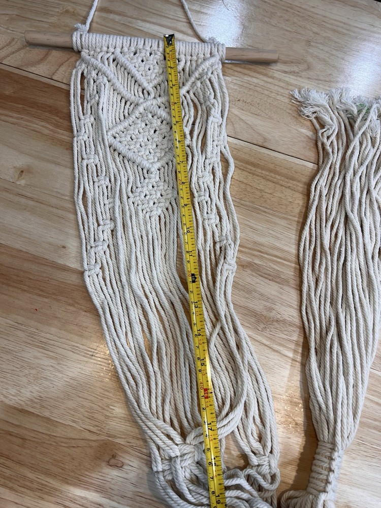Macrame Plant Hanger Vintage