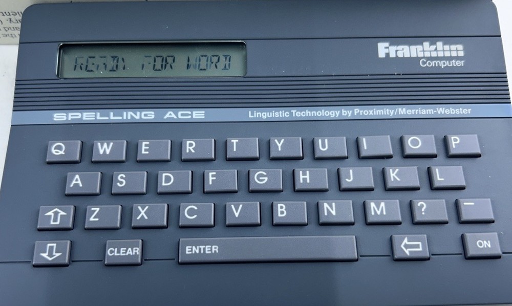 Franklin Spelling Ace Second Edition SA-98 electronic speller
