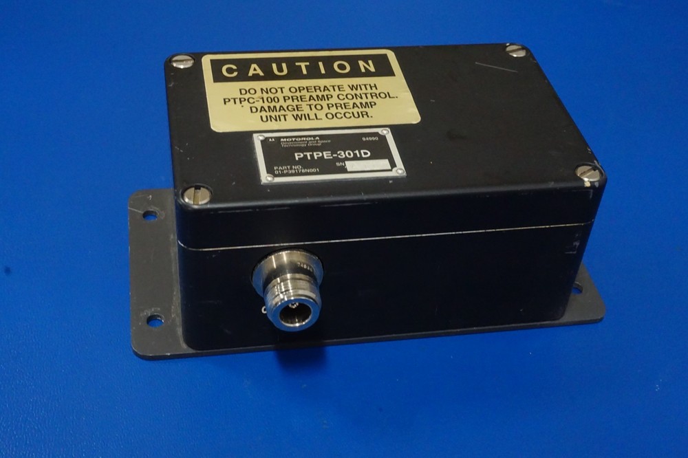 Motorola Inline RF Preamplifier PTPE-301D