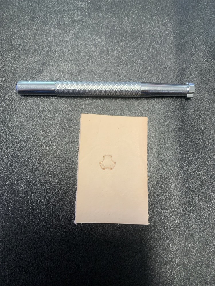 Weave Leather Stamp