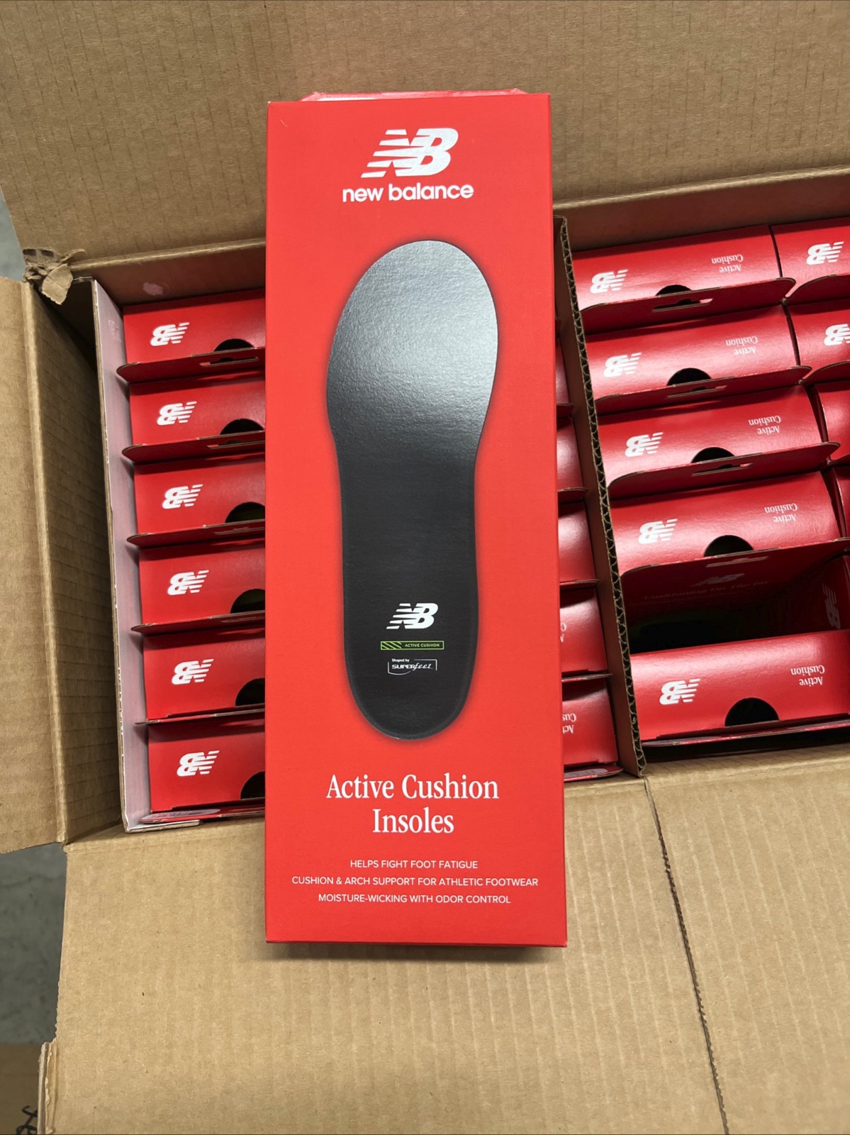 Unisex New Balance Black active Cushion Insoles D Men 7.5-9 Women 8.5-10