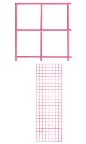Wire Grid Panels 2' x 6' Panel Hot Pink Retail Display Craft Gridwall
