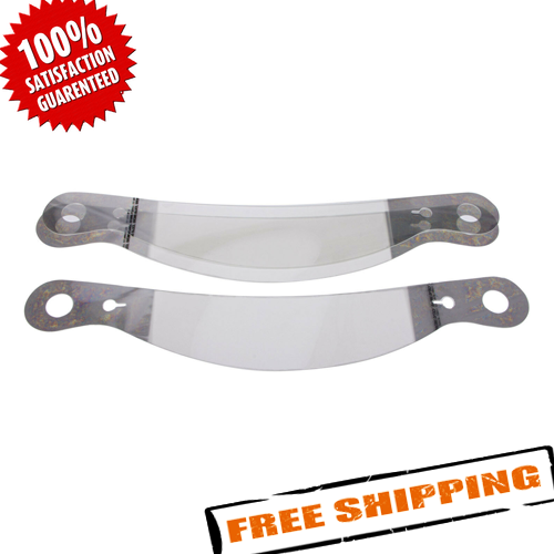 Racing Optics 10209C 2 mil Laminated Tearoffs XStack 10 (Clear)