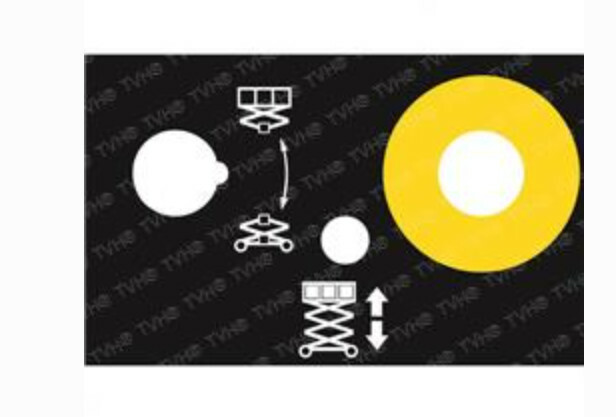 JLG 1705698 , DECAL - CONTROL PANEL, 2630ES