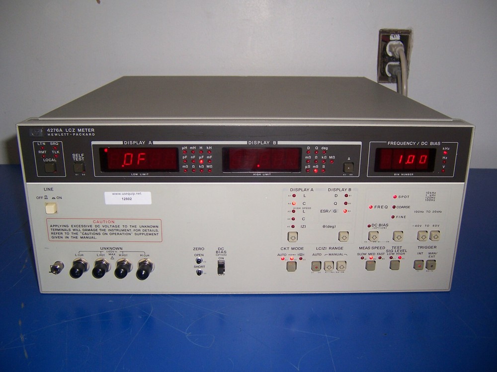 12802 HP 4276A LCZ meter