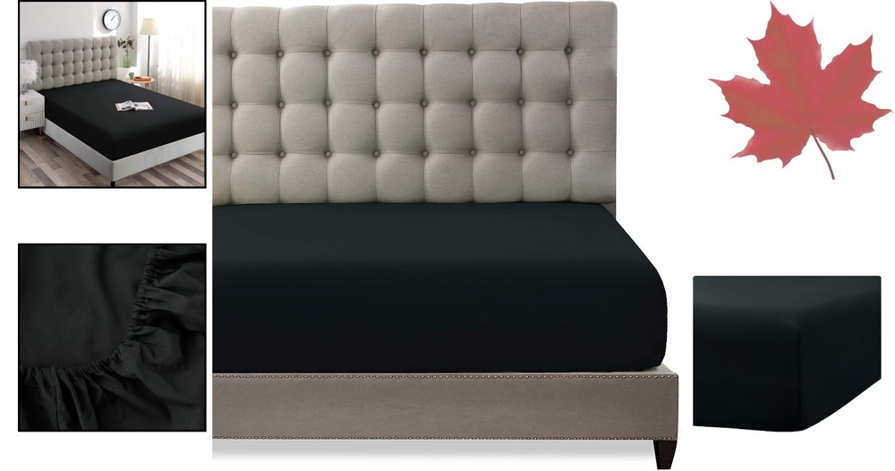 Premium Brushed Microfiber Twin Size Fitted Sheet - Comfortable and Durable