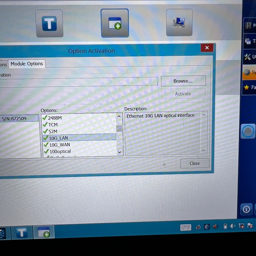 EXFO FTB-PRO FTB-880V2 10G LAN WAN Analyzer Kit