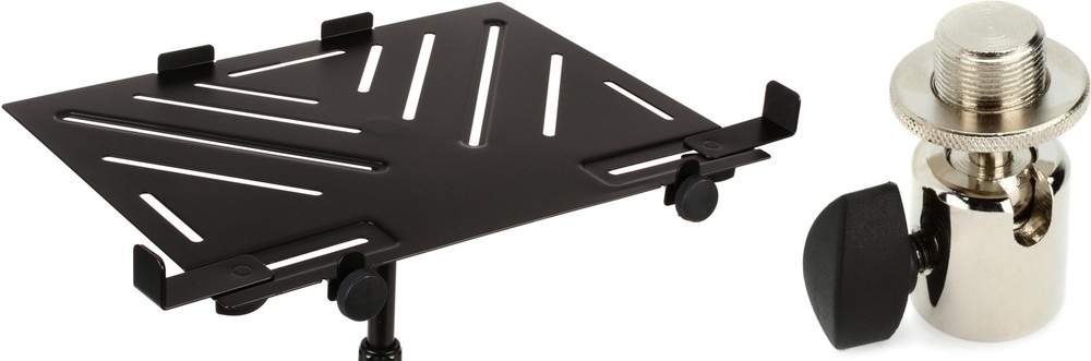On-Stage MSA5000 Laptop Mount Tray + On-Stage TMP-MM01 Value Bundle