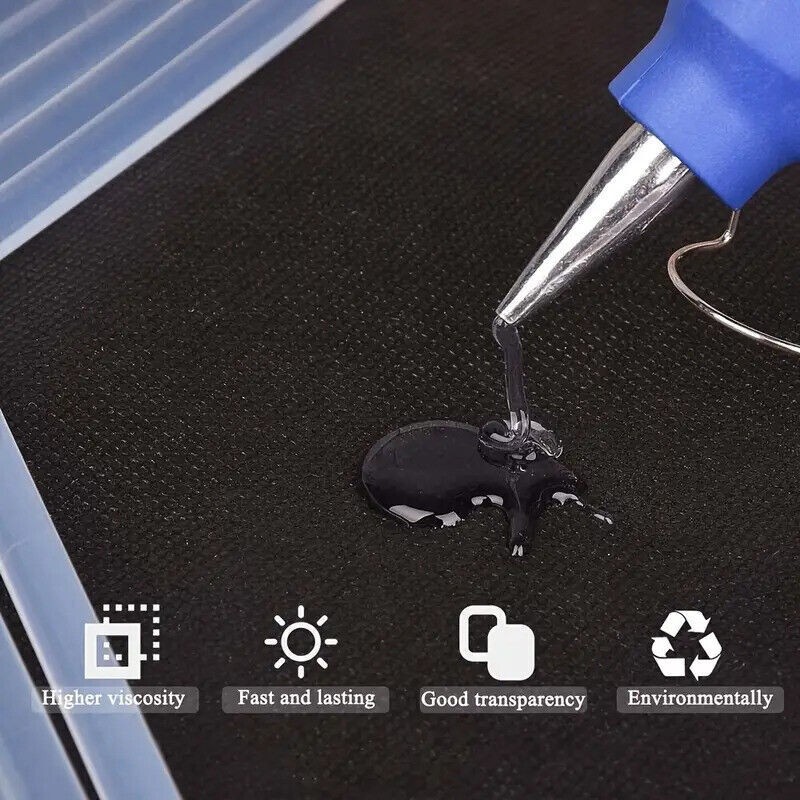 20W Hot Melt Glue Gun with 7mm Glue Stick Mini Electric Heat Repair Tools DIY