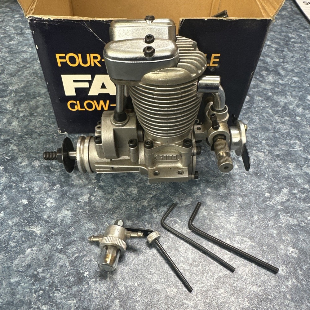 SAITO Hemi-Head Four-Stroke FA-45 RC Airplane Engine