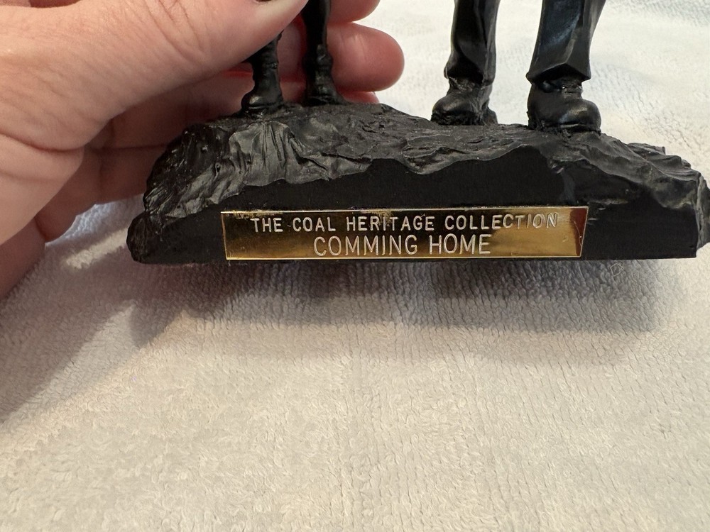 Kingmaker Welsh Coal Miner Figurine “Comming Home”