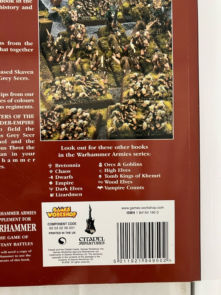 Warhammer - Skaven Paperback