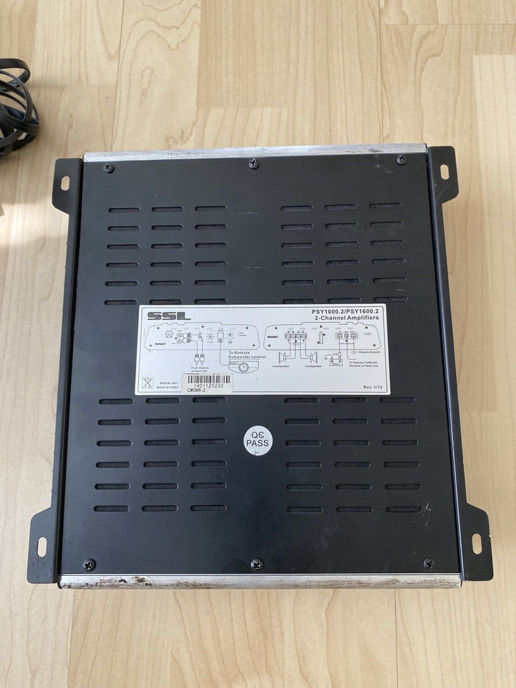 Psyclone Amplifier Amp 2 Channel SSL PSY1000.2 1000 Watts