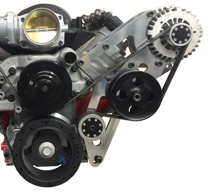 for LS Engine Serpentine Bracket Alternator Power Steering Pump Swap Conversion