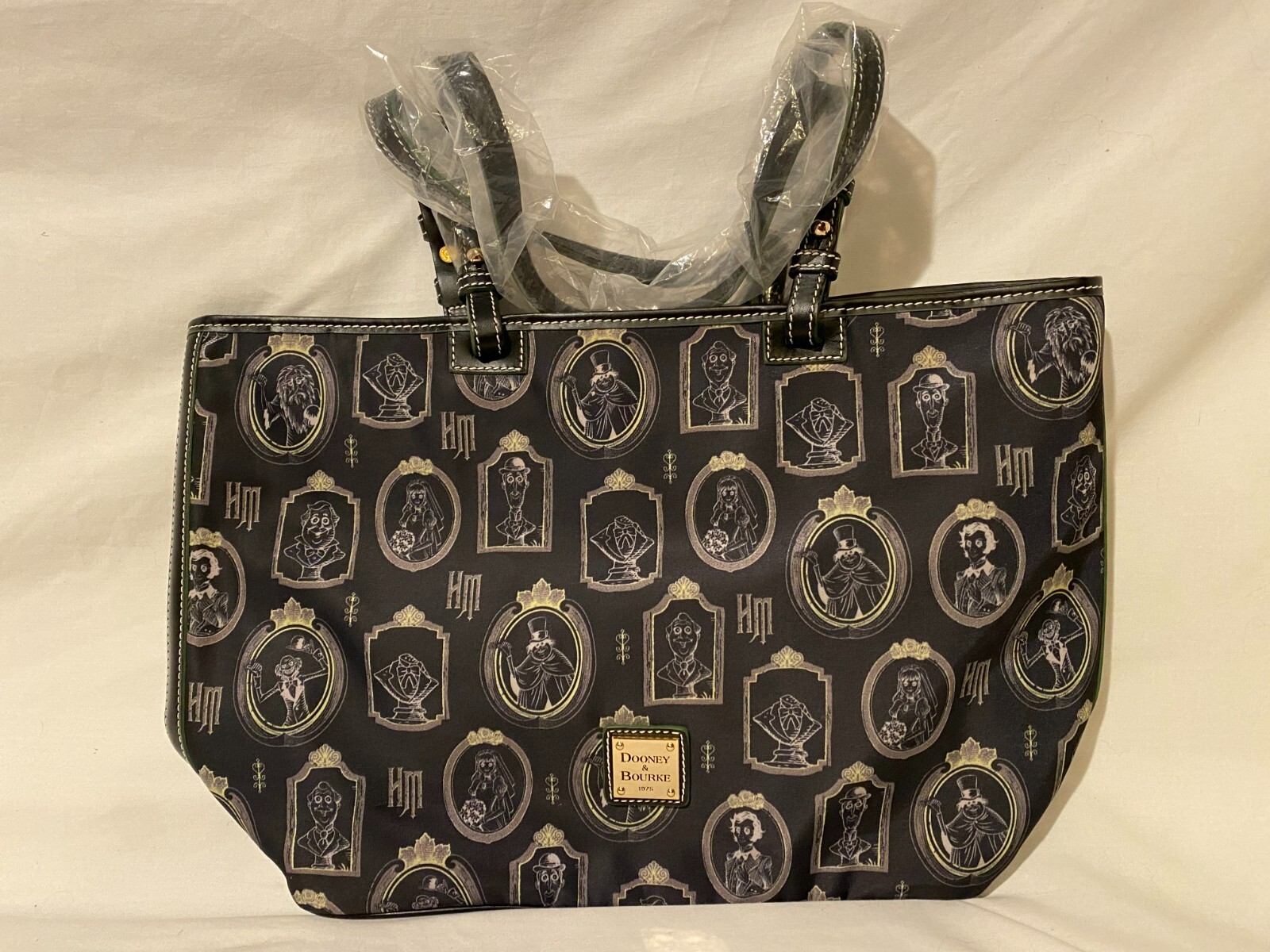 Disney Haunted Mansion Portraits Shopper Tote by Dooney & Bourke - Brand New