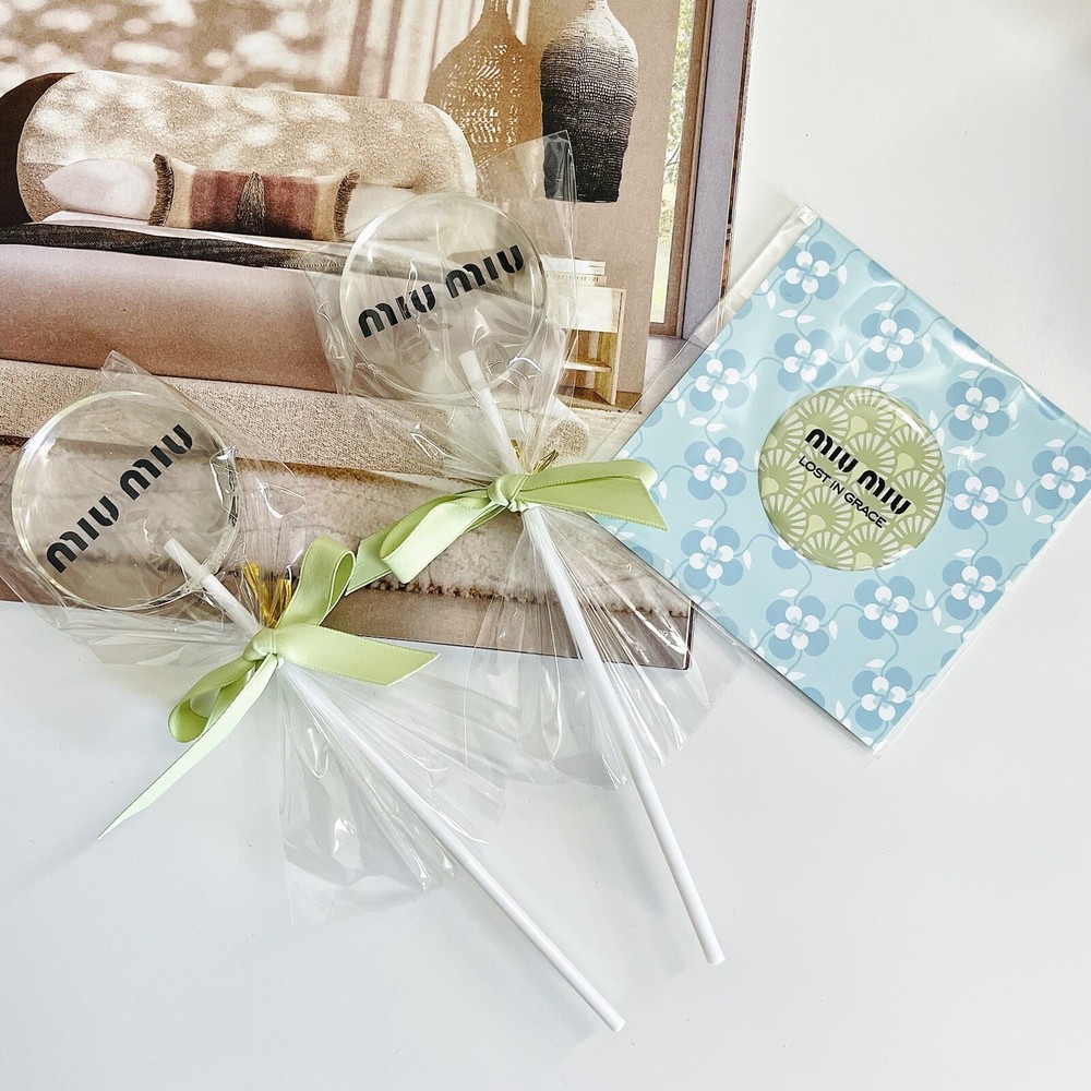 Miu Miu VIP Gift Lollipop Decor Bundle