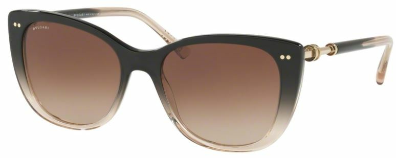 Genuine BVLGARI 8220F Sunglasses Replacement Lenses - Grey Gradient 56mm
