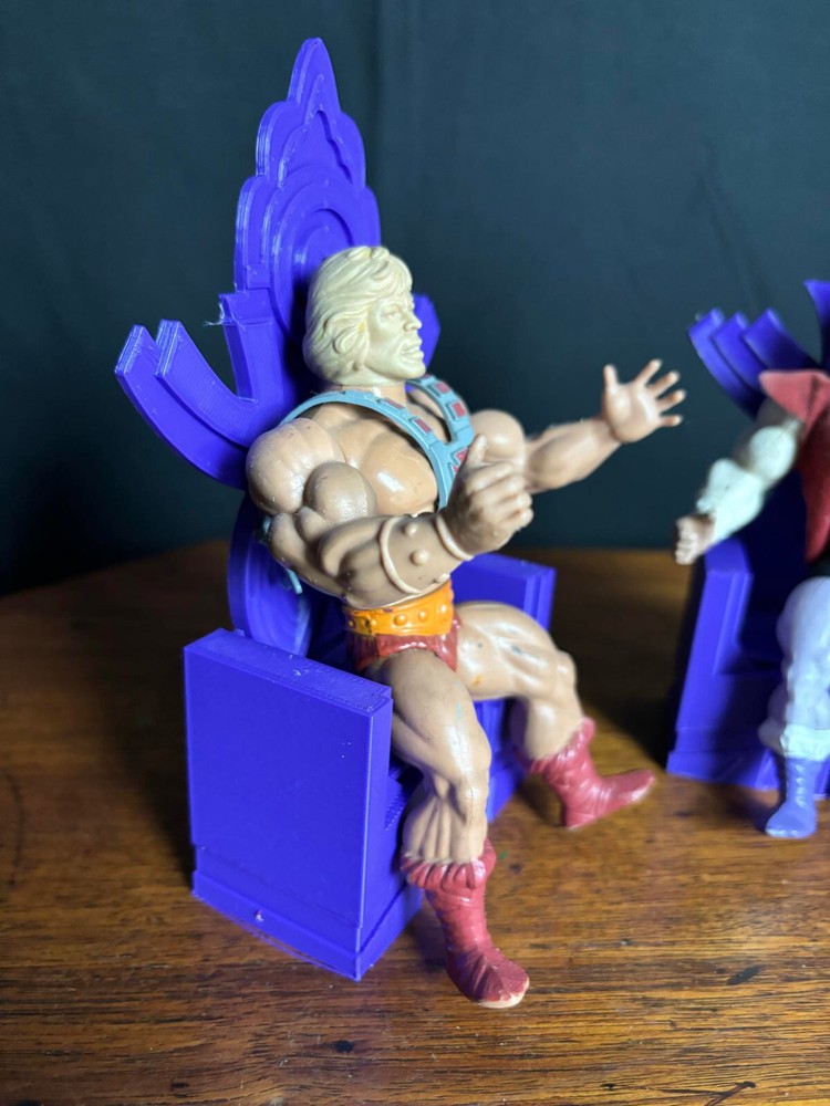 Motu Masters Of The Universe King Randor Throne