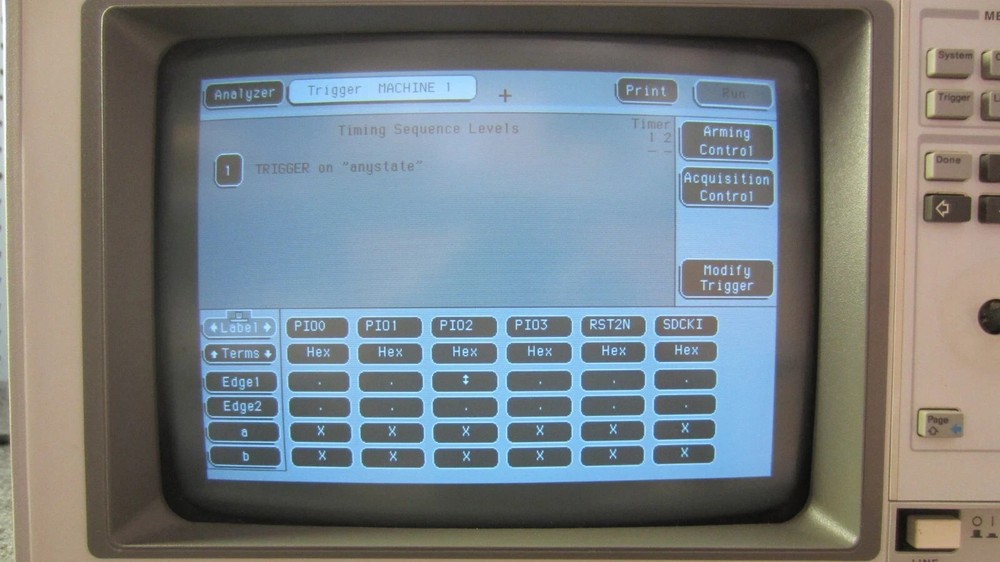 HP 1671D Deep Memory Logic Analyzer (Option 030)