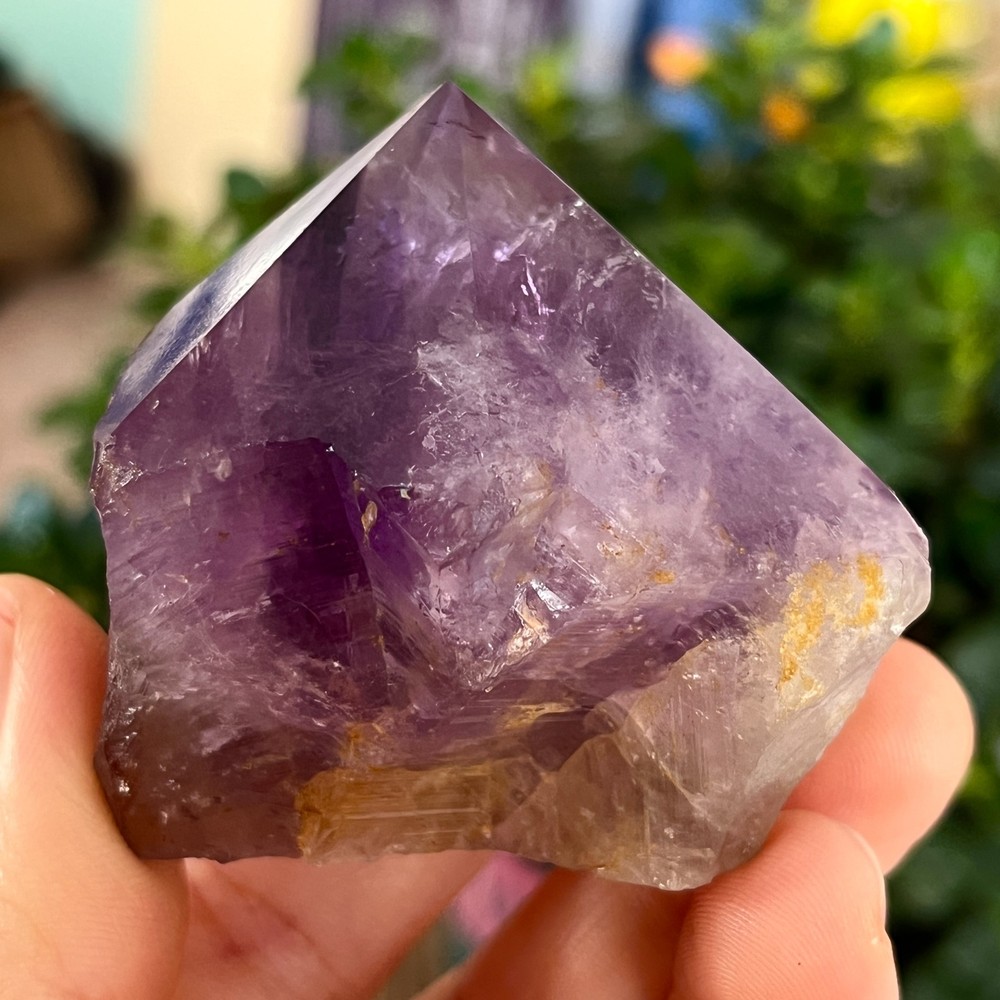 134g Natural Amethyst geode quartz clustercrystal specimen Healing