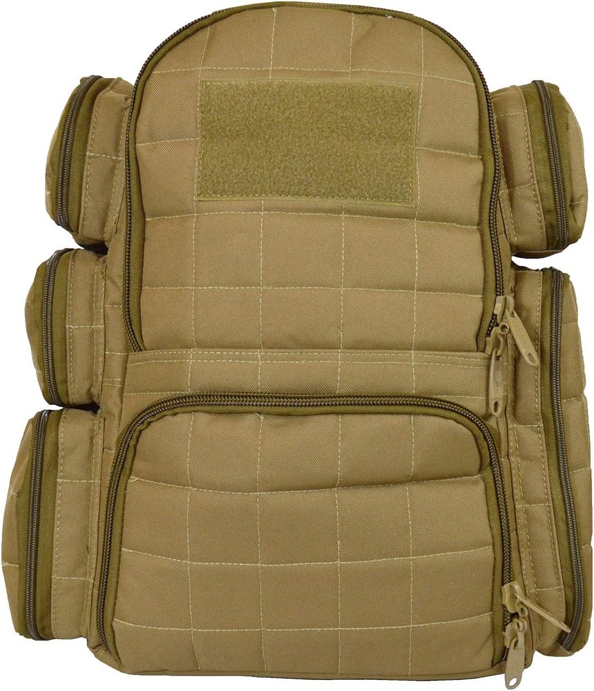 Explorer R4 Tactical Heavy Duty Range Backpack Tan