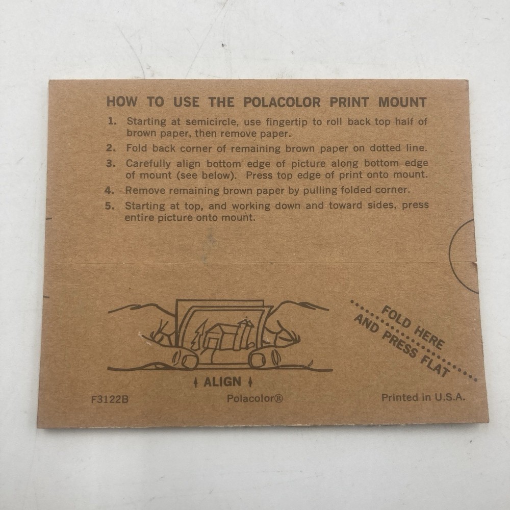 Polaroid Land Camera Flash Model 268 Gun Attachment
