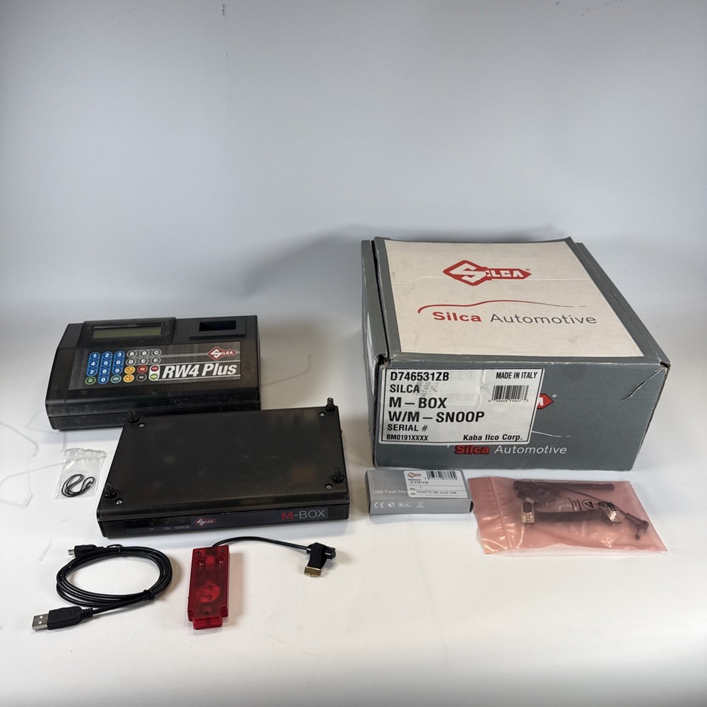 Silca RW4 Plus With M-Box & M-Snoop