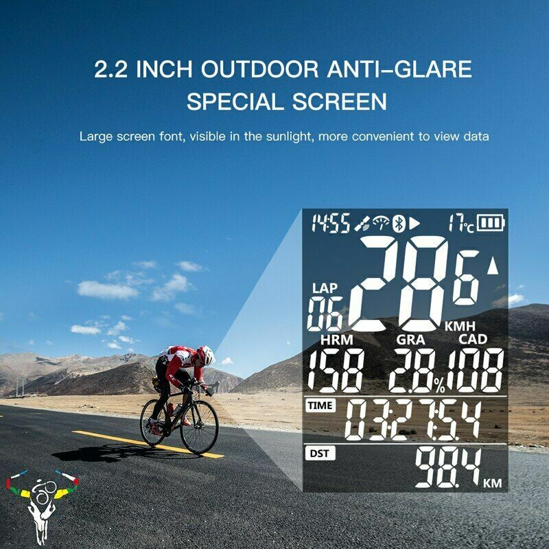 IGPSPORT ANT+GPS Cycle IGS50E Wireless Computer with Optional Accessaries HEART