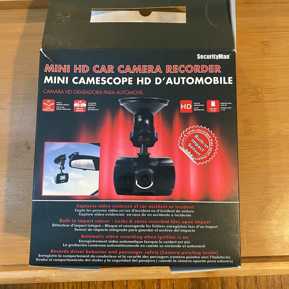 HD CAR CAMERA RECORDER BY SECURITYMAN