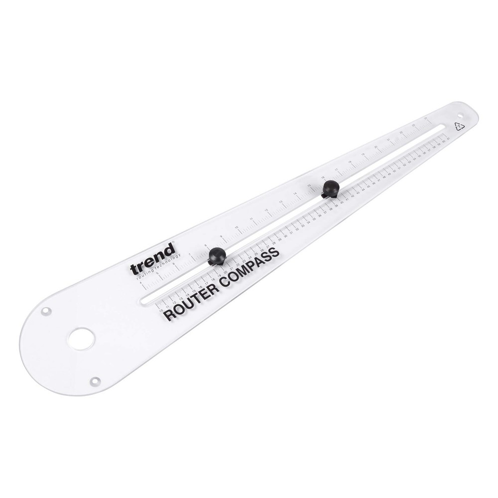 Trend Router Compass for Precise Circle & Arc Cutting, R/COMPASS/A