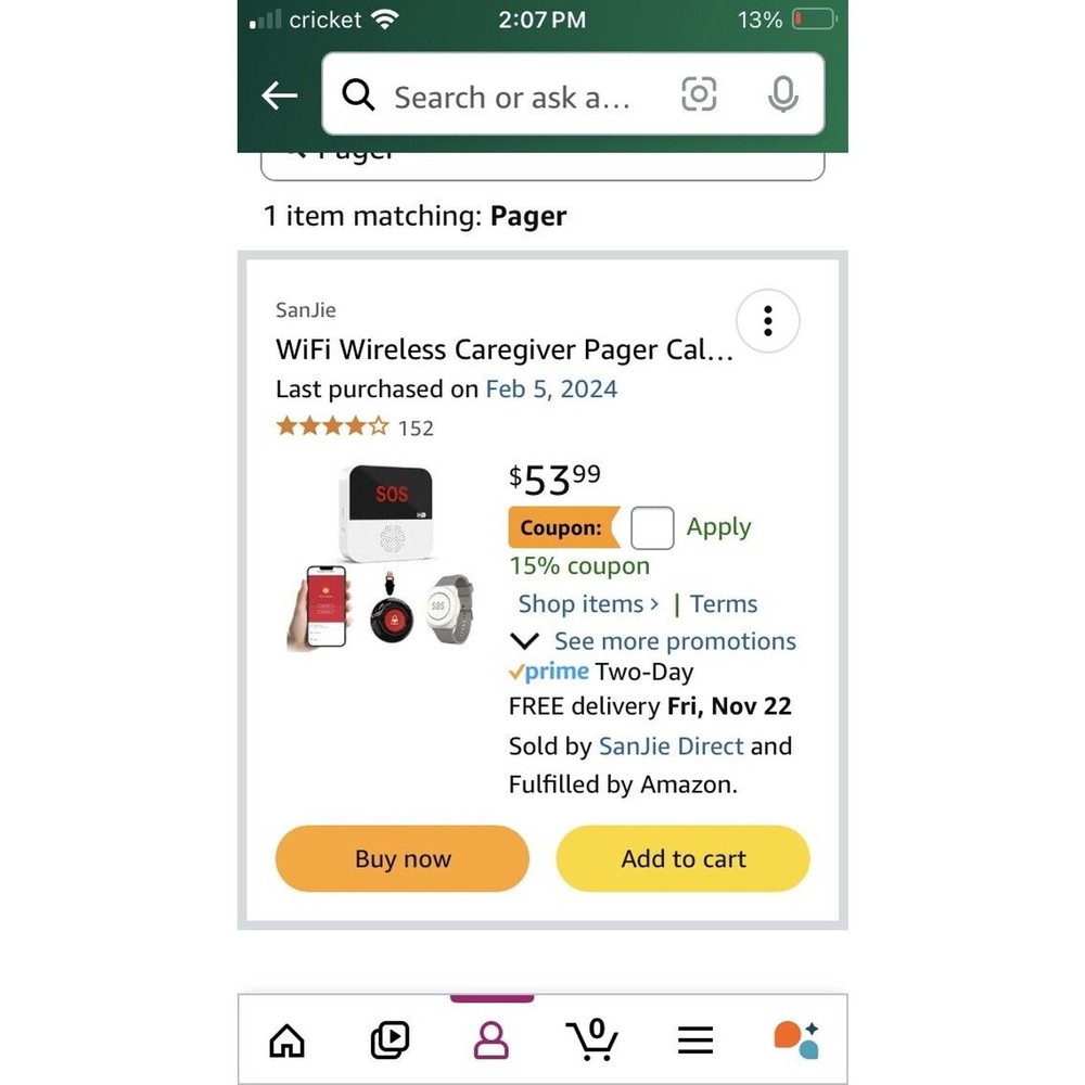 Multifunctional Pager Fall Alert