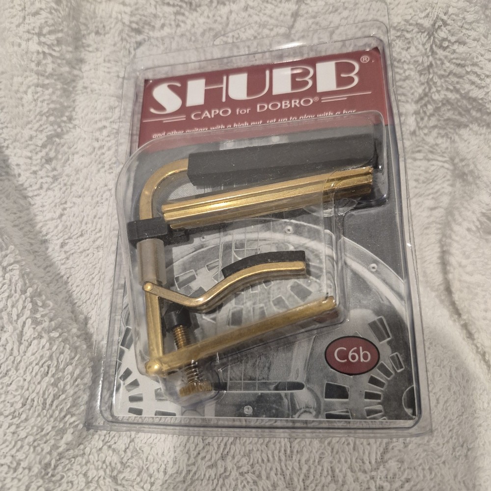 Shubb Capo Dobro Resonator C6B Brass