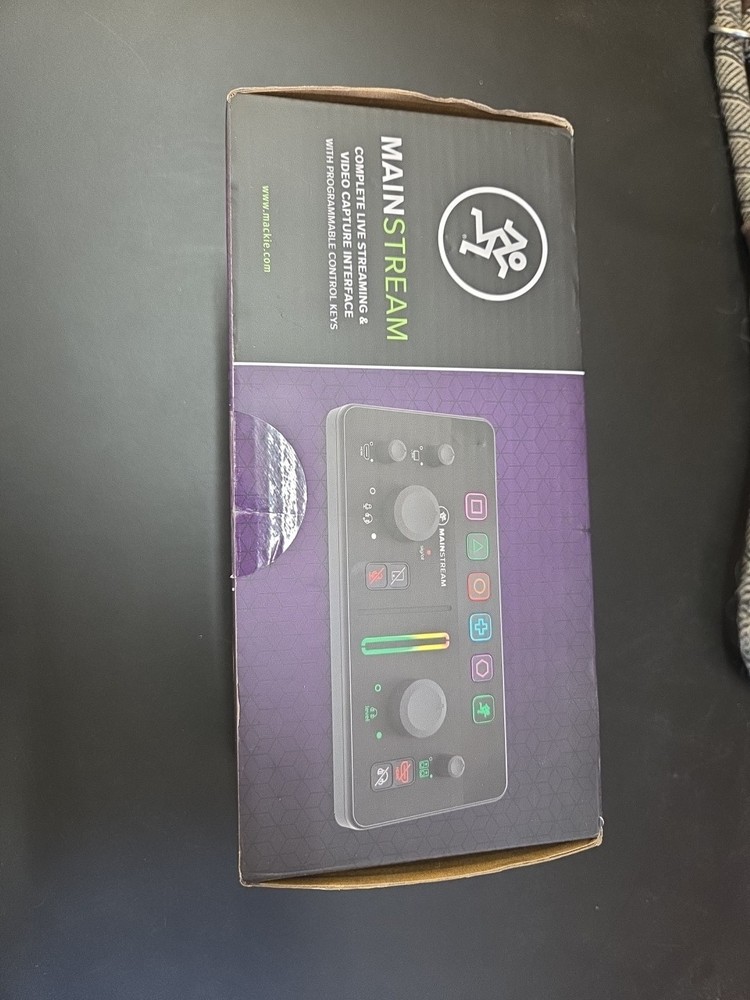 New Mackie MainStream Complete Live Streaming &Video Capture Recording Interface