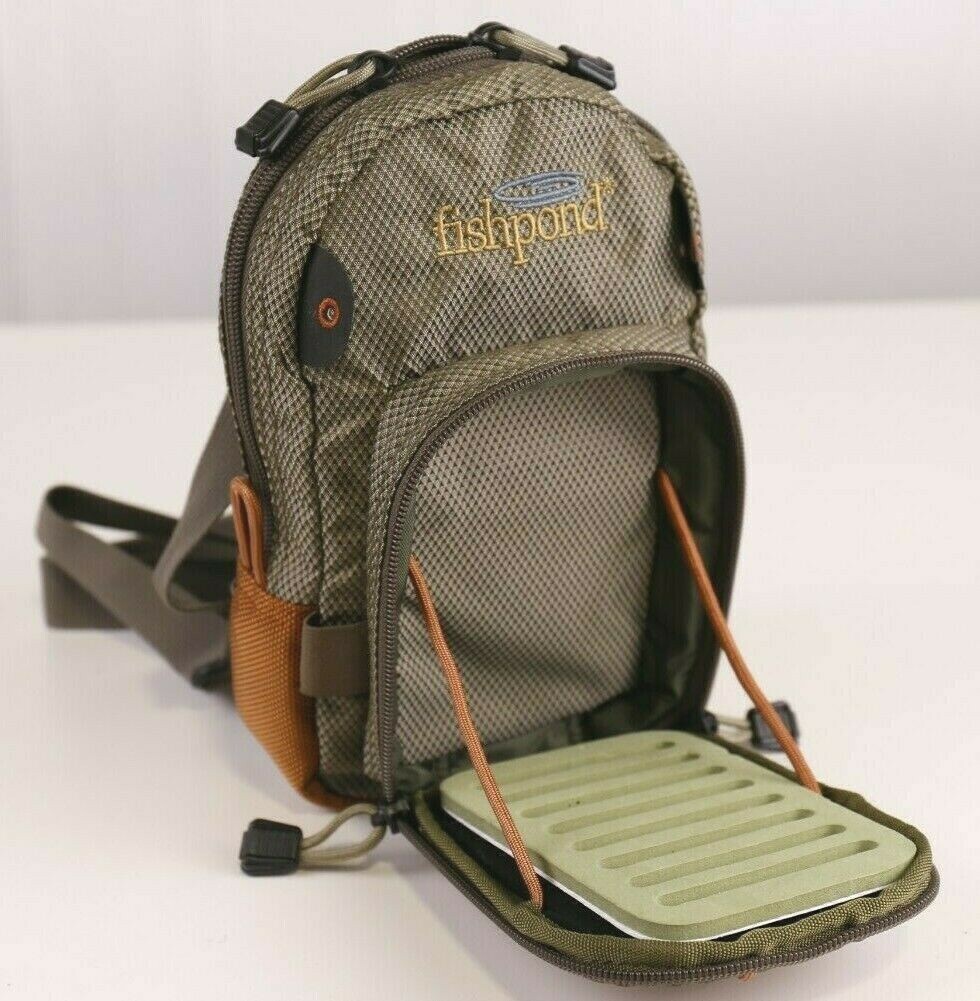 Fishpond San Juan Vertical Chest Pack - Sand/Saddle Brown - FREE FAST SHIPPING