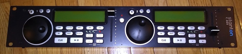 STANTON C.502 DIGITAL RACKMOUNT WITHOUT POWER CORD