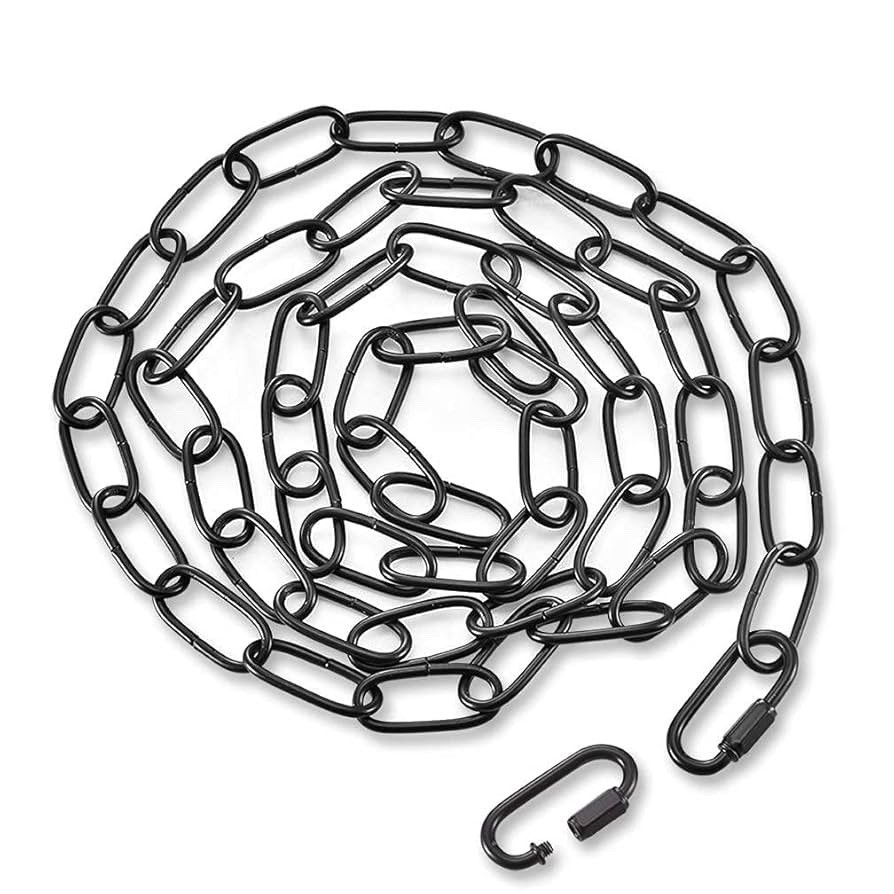 6 Feet Chandelier Chain, Black Chain for Hanging