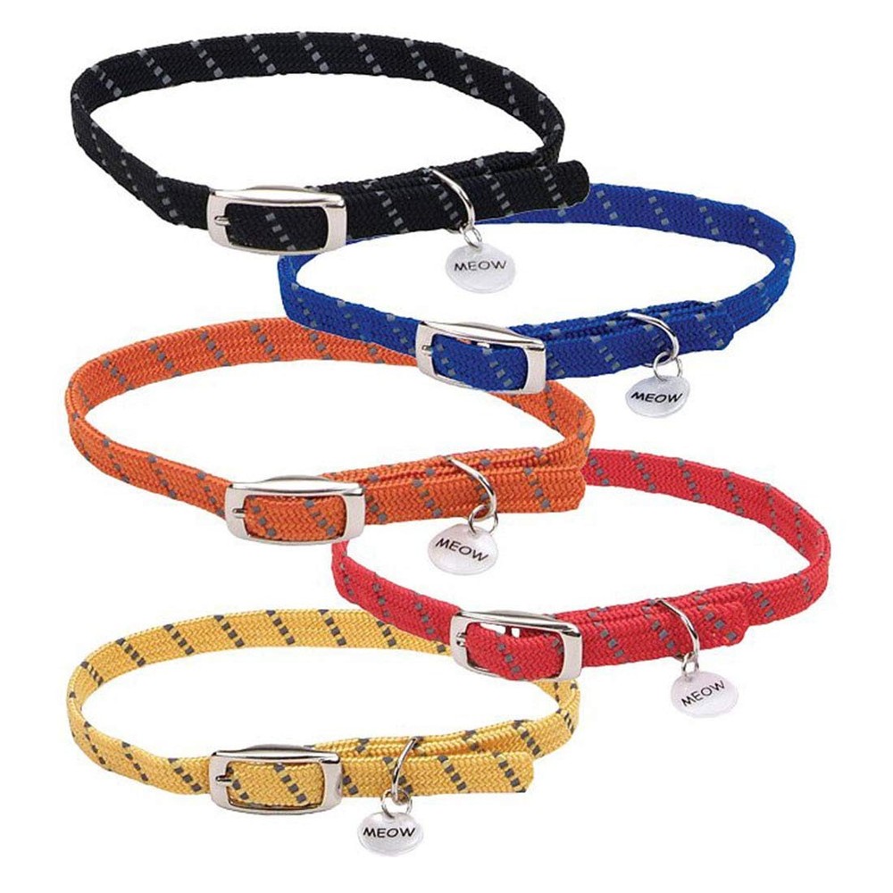 Elasta Cat® Reflective Safety Stretch Collar