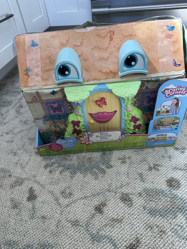 Learning Curve Caring Corners Miss Butterfly Bliss Interactive Talking Cottage