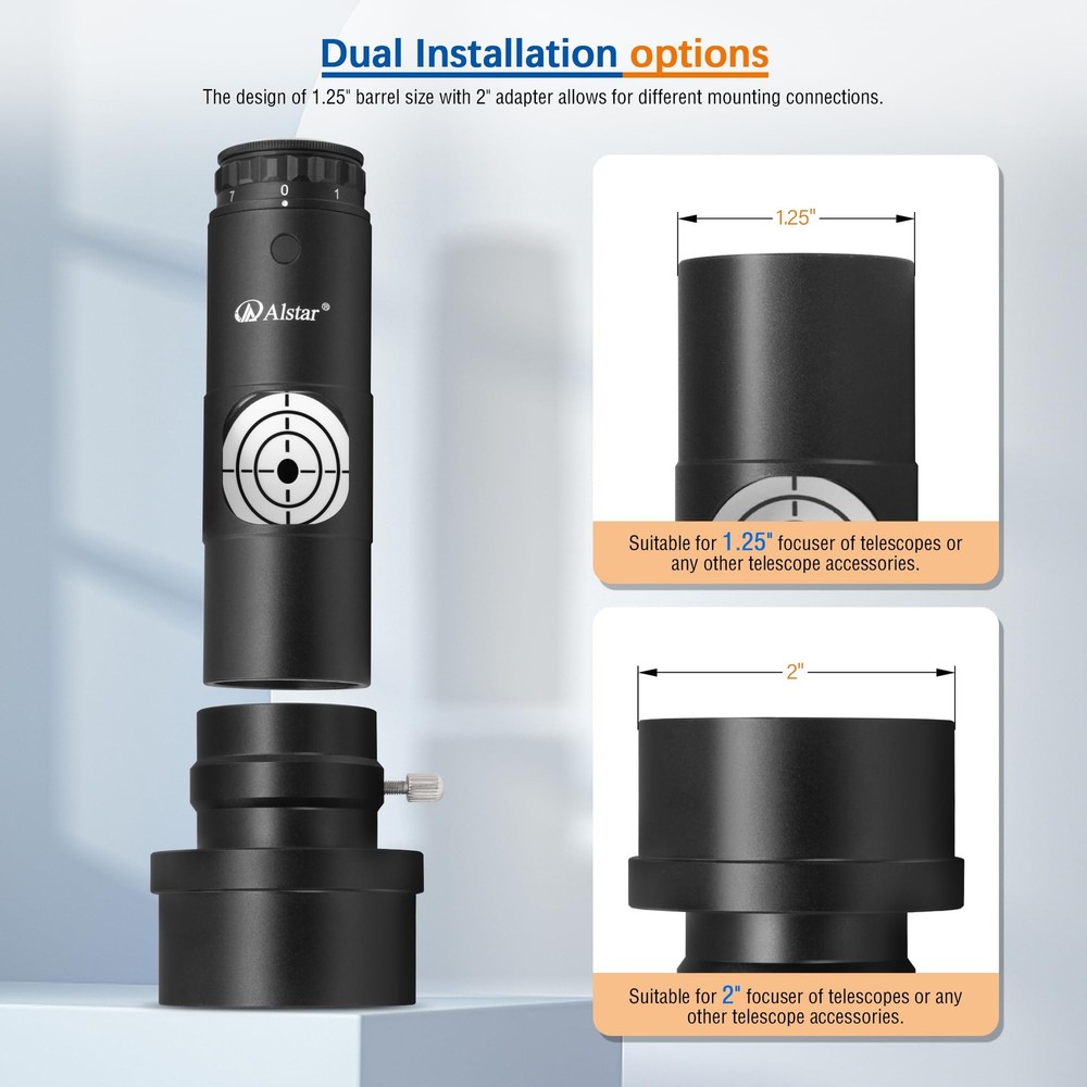Alstar Alignment 1.25" Next Generation Laser 1.25 Inch + 2 Adapter