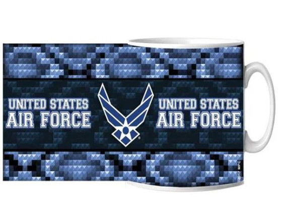 AIR FORCE BLUE DIGITAL MUG 15OZ