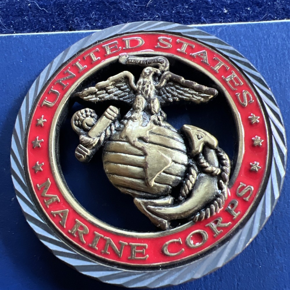 Challenge Coin - U.S.M.C. - Honor Courage Commitment - Marines