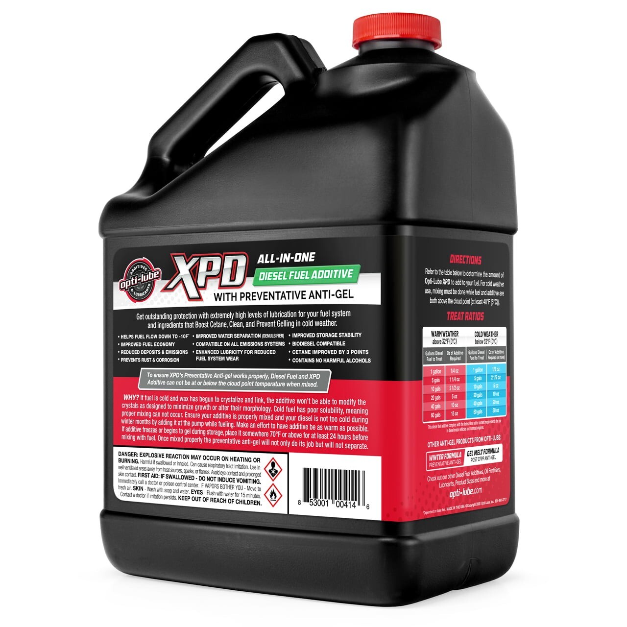 Opti-Lube XPD Diesel Fuel Additive: 1 Gallon without Accessories OPT-XPD1-NA