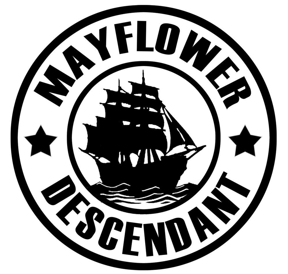 Mayflower Descendant  - Vinyl Decal