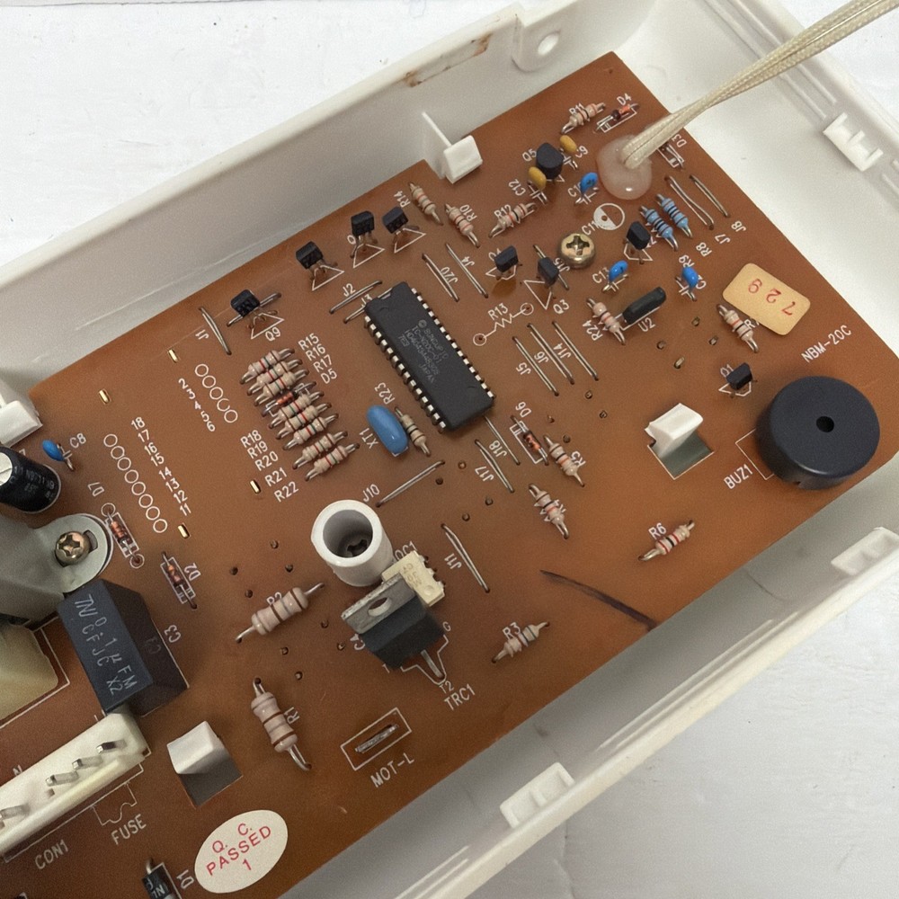 White Westinghouse Bread Maker Machine Control Panel with PCB for Model WTR-7000