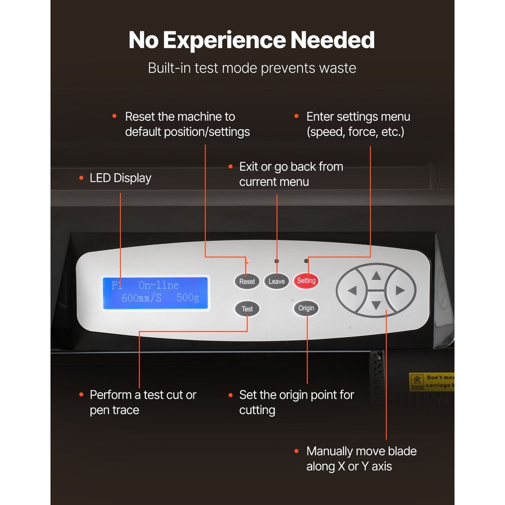 Uimoso 28-Inch Vinyl Cutter Machine with Plotter Printer Bundle for Crafting